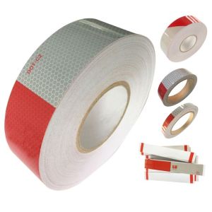 DOT C2 Conspicuity Making Reflective Warning Tape Hi Vis For Trailers