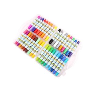 24 Colors Eco-friendly fancy Non-toxic wax crayon set/ Cheaper 24 colors