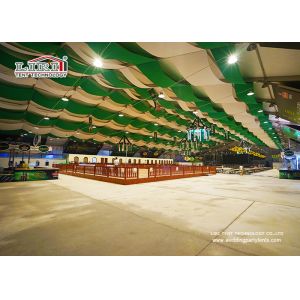 China Multi Function 6.75m Double PVC Fabric Two Storey Tent on sale