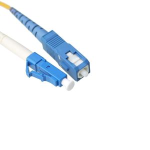 LC / SC CATV Fiber Optic Patch Cord Cable SM SX 15 Meter / Fiber Optic