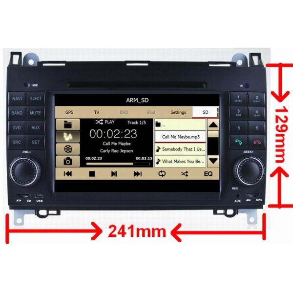 Car multimedia bluetooth USB for Mercedes Benz A-class W169 with iPod RDS CD
