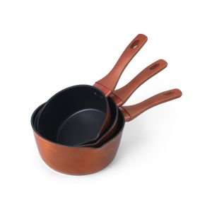 China Die Casting Aluminium Solid Edge 18cm Aluminum Milk Pan on sale