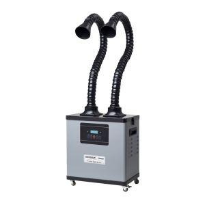 Wheeled 330W Laser Welding Fume Extractor Wheeled Acrylic Nozzles