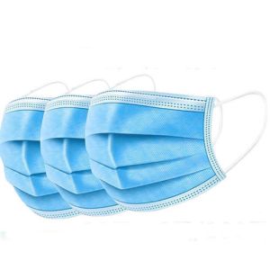 3 Ply Non-Woven Dental Clinic Surgical Face Mask Earloop Medical Non Woven