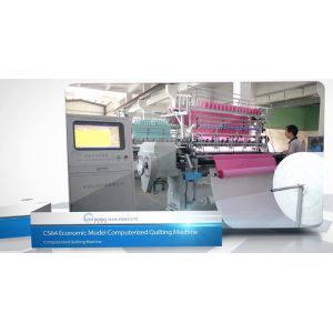 CS64-2 Lock Stitch Quilting Machine , Digital Control Garment Manufacturing