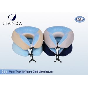 Quality Ergonomic Travel Neck Pillow Gel personalised Printing Logo for sale