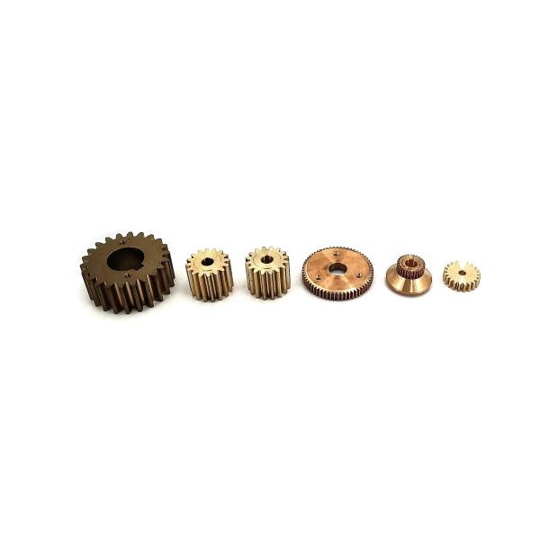 Quality Customized Precision CNC Machining Gears Aluminum Alloy Quenching Tempering for sale