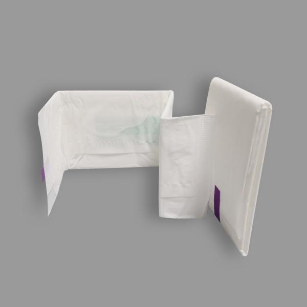 Buy High Absorption 340mm 410mm overnight Cotton Sanitary Napkin at wholesale prices