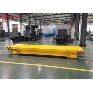 Motorized Steel Factory Flatbed Rail Transfer Cart