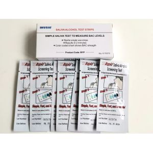 High Accuracy Saliva Alcohol Test Strips Ce Certificate