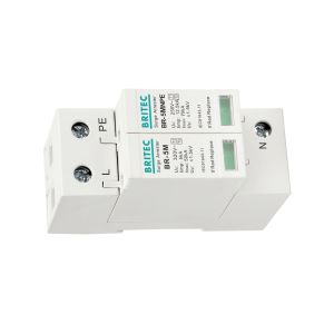 1P + NPE Power Lightning Surge Arrester Class I + II AC SPD