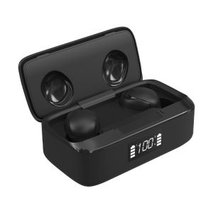 Mini Led Power Display 70mm Sweatproof Bluetooth Earbuds