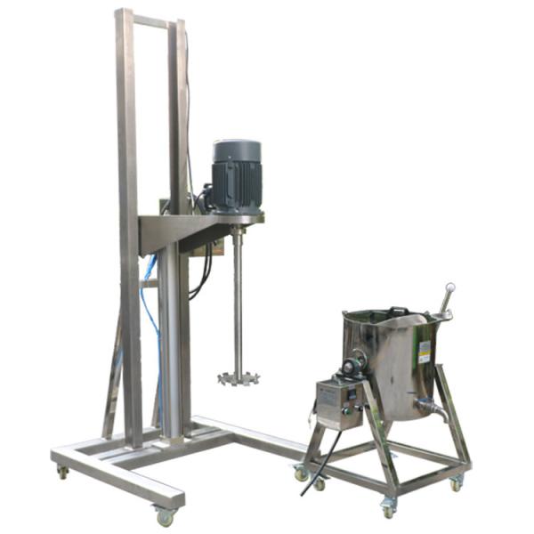 Buy Lipstick Pneumatically Dispersing Machine Lifting And Adjusting Speed Disperser Machine at wholesale prices