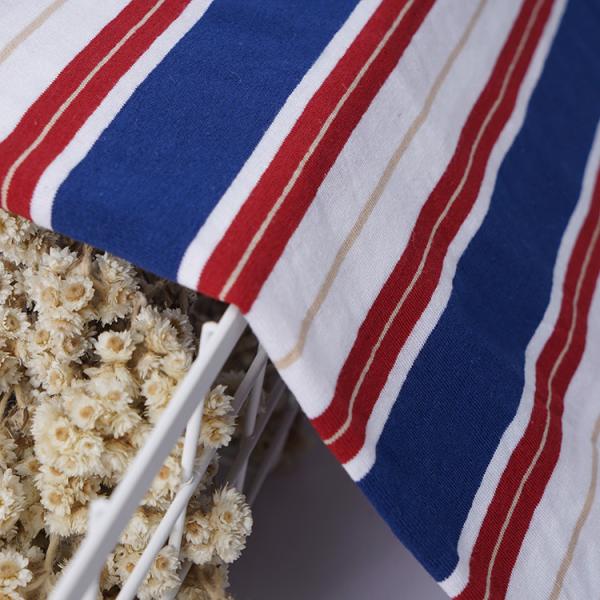 Plain Soft And Linen Cotton Striped Material Fabric For Polo Shirt