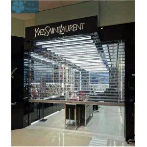 12mm Bar Polycarbonate Clear Roller Shutters For Store