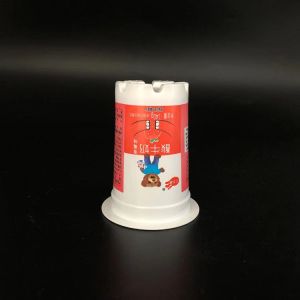 140ml pp plastic cup for yogurt with foils lid