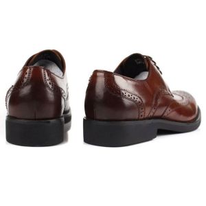 Europe Design Men Brogue Shoes Boot Style Full Grain Leather Mens Dress Shoes