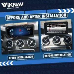 Viknav 12.3 Inch Android For Benz A W176 CLA C117 GLA X156 G W463 2013-2018 GPS