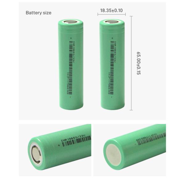 Electric 18650 Lithium Ion Battery Pack 3.6v 3200mah Chargeable
