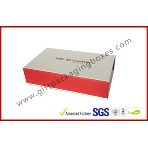 Duplex Board Rigid Magnetic Cosmatic Packaging Boxes With Book Shape