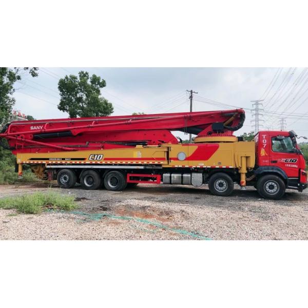 66m Mercedes Benz Used Concrete Pump Truck Truck Vibrating Amplitude 2.6mm and Spare Parts