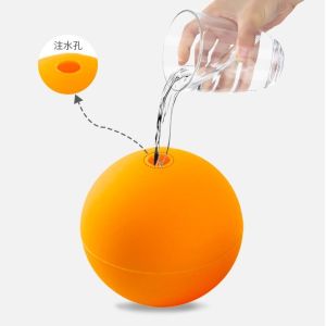 S M L Size Silicone Ice Ball for Sustainable Whiskey Single Hole Design