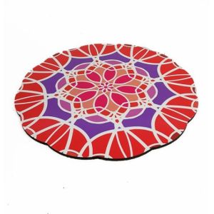 4m Thickness Lace Round Blank Sublimation Placemats