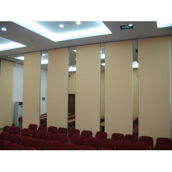 Good Sound Insulation Office Sliding Partition Walls , Aluminium Frame Movable