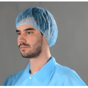PP Strip Bouffant Hairnet Clip Mob Cap with Various Colours and Sizes Validity 3