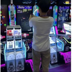 2 Players Interactive Shooting Game Machine With New Color Luminous