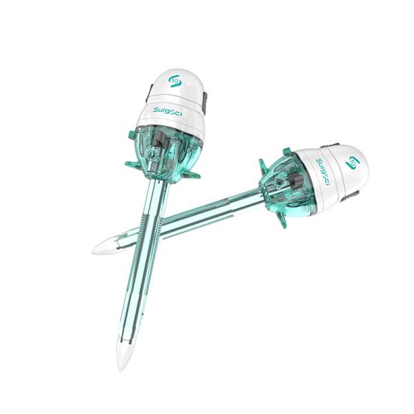 Buy 10mm Bladeless Plastic Tip Laparoscopic Trocar Surgery Use Disposable at wholesale prices