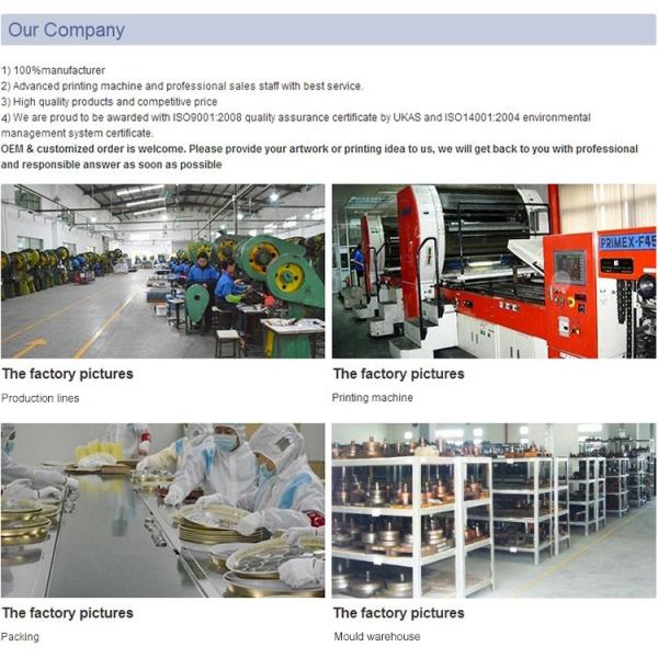 69x69x16mm Square Cosmetic Tin Box With Mirror