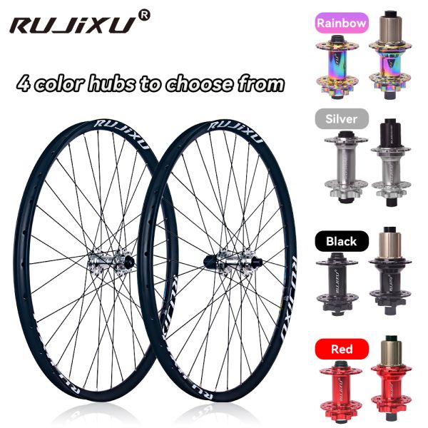 Double-layer Aluminum Alloy MTB Wheelset with Six-claw 120 Sound Hub and 30mm Rim for High Strength Performance