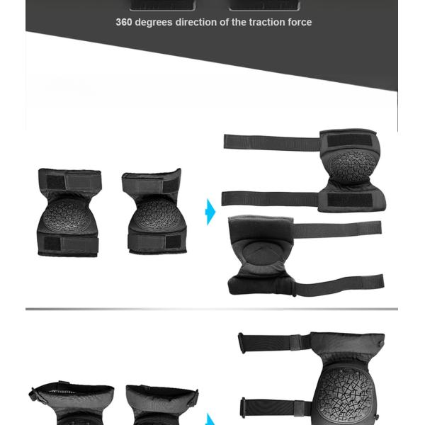 550g Heavy Duty EVA Foam Knee Pads for Work Construction Gardening Cleaning Flooring