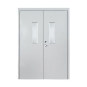 China UL Perlite Board 60min 1960mm Fire Rated Steel Door on sale
