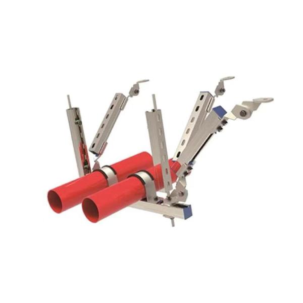 Corrosion Resistant Seismic Hangers For Pipe Aluminum Alloy / Fire And Earthquake Resistance