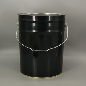 Rust Resistant Metal Paint Bucket Tinplate Pails With Handle