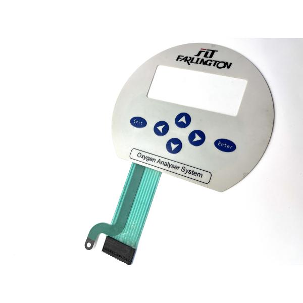 Key Pad Instrument Normally Closed Tactile Switch With 2.54MM Pitch Female Connector