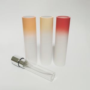 8ML ABS Outer Shell Gradient Color Glass Inner Bottle High quality Refillable