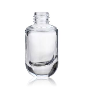Clear Empty Glass Pump Bottle 30ml Liquid Foundation with Pump
