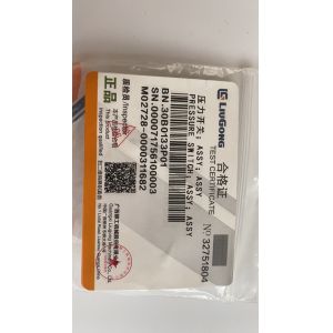 Wheel Loader Accessories Oil Pressure Switch 30B0133P01