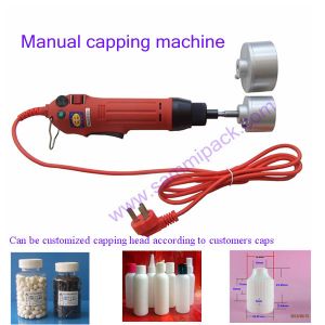 Handheld Electric Bottle Capping Tools Plastic Container Cover Locking Equipment