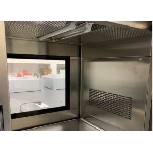Stainless Steel Cleanroom Transfer Hatch Box / Transfer Window