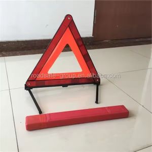 Abs Car Warning Triangle Reflective Road Safety Triangles