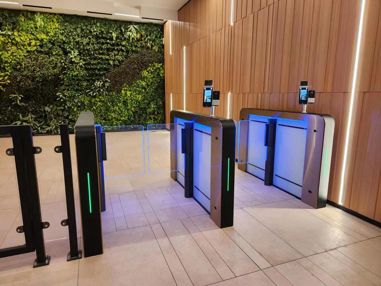 High Speed Pedestrian Turnstile with DC24V Servo Motor