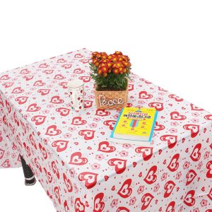 Disposable Table Cover for Festival Party with Custom Design