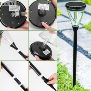 Waterproof Level IP65 Solar LED Outdoor Lights With ABS PC Material