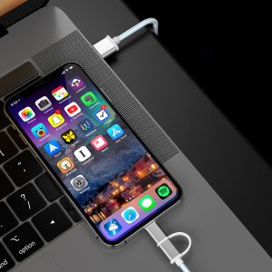 5V 2A 2 In 1 USB Data Transfer Cables