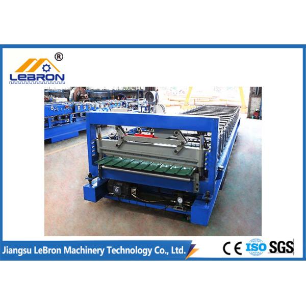 Buy Long time service 2018 new type Color Steel Tile Roll Forming Machine PLC Control Full Automatic  made in china at wholesale prices