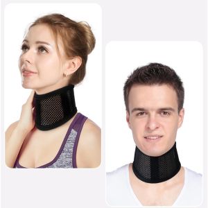 China Lightweight Breathable Semi Rigid Cervical Collar With Mesh Fabric on sale